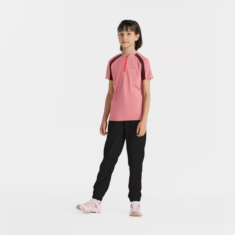 Mountain hiking  MH100 Pants  Tween Khaki