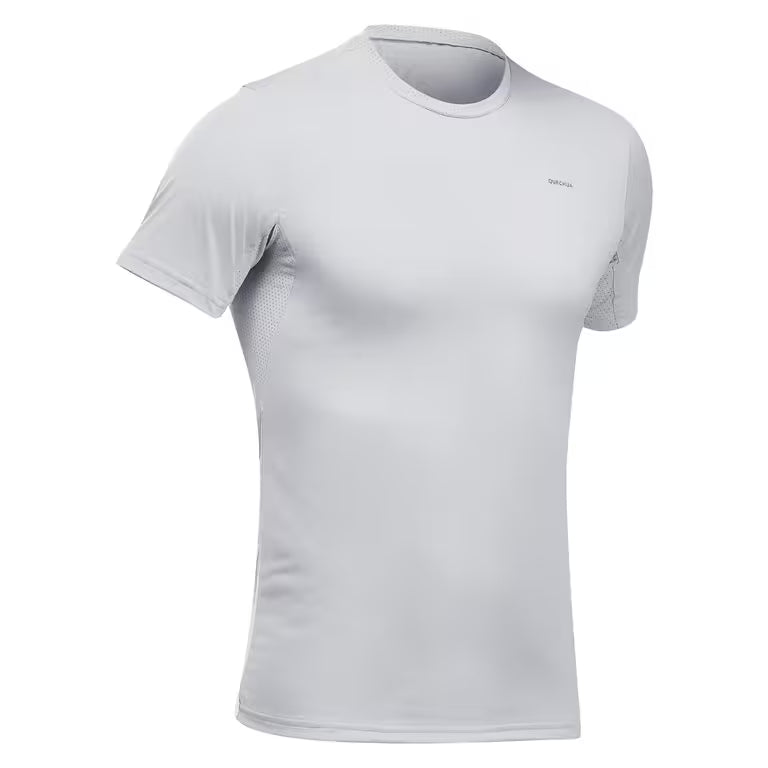 Men's Hiking Synthetic Short-Sleeved T-Shirt MH100