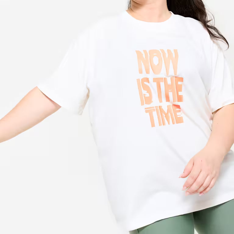 Women's Oversize Cotton T-Shirt - White