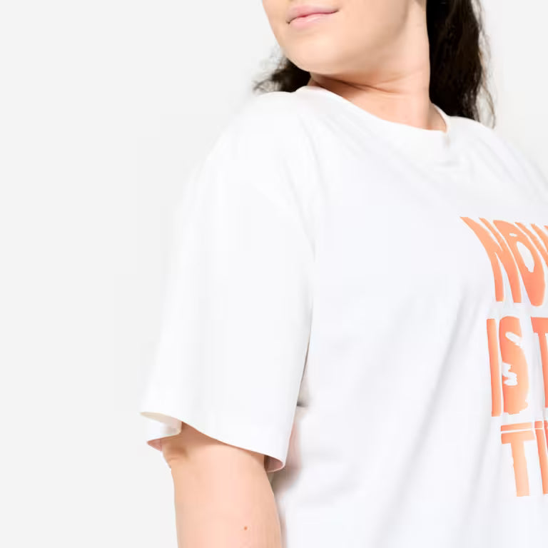 Women's Oversize Cotton T-Shirt - White